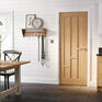 LPD Stepped Panel Coventry Unfinished Oak Internal Door additional 2