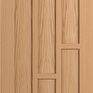 LPD Stepped Panel Coventry Unfinished Oak Internal Door additional 1