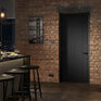 LPD Montreal Vertical Groove Dark Charcoal Pre-Finished Internal Door additional 2