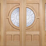 LPD Empress Unfinished Oak Glazed Front Door additional 2