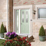 LPD Malton Victorian-Style Pre-Finished Light Green Glazed Front Door additional 2