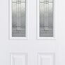 LPD Malton Pre-Finished White Glazed Front Door additional 1