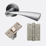 LPD Pluto Chrome Door Handle Pack additional 1