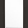LPD Knightsbridge 1 Light Clear Glazed Glass Primed Black Internal Door additional 1