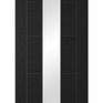 LPD Vancouver 1 Light Clear Glazed Black Ash Laminated Internal Door additional 1