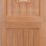 LPD Unfinished Hardwood 1 Light Unglazed M&T Stable Door additional 1