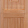 LPD Hardwood M&T Unglazed 1 Light Straight Top Stable Door additional 1