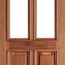 LPD Derby Hardwood Unglazed 2 Light Front Door additional 1