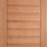 LPD Hayes Unfinished Hardwood M&T Front Door additional 1
