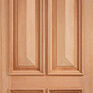 LPD Islington Unfinished Hardwood Front Door additional 1