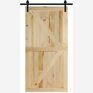 Knotty Pine Sliding Barn Door (2134mm x 1067mm) additional 1