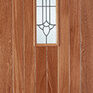 LPD Westminster Unfinished Hardwood 1 Light Glazed Front Door additional 1