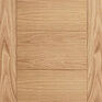 LPD Carini 7 Panel Pre-Finished Contrast Oak Internal Door additional 1
