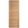 LPD Carini Pre-Finished Oak 7 Panel Internal FD30 Fire Door additional 3