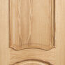 LPD Louis RM2S 2 Panel Unfinished Oak Internal Door (Raised Edge Mouldings) additional 1