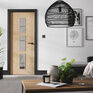 LPD Sofia Pre-Finished Oak 3 Light Glazed Internal Door additional 2