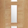 LPD Sofia Pre-Finished Oak 3 Light Glazed Internal Door additional 1