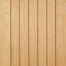 LPD Mexicano Grooved 1 Panel Pre-Finished Oak Solid Internal Door additional 1