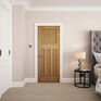 Door Giant Edwardian-Style Unfinished Oak Veneered 4 Panel Internal Door additional 2