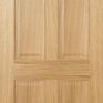 LPD Regency 6 Panel Pre-Finished Oak Internal Door additional 1