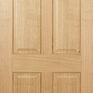 LPD Regency 4 Panel Pre-Finished Oak Internal Door additional 1
