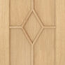 LPD Reims 5 Panel Pre-Finished Oak Internal Door additional 1