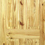 LPD 6 Panel Unfinished Knotty Pine Internal Door additional 1