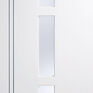 LPD Sierra Blanco Pre-Finished White 3 Light Frosted Glazed Internal Door additional 1