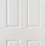 LPD Square Top 6 Panel Smooth Moulded White Primed Internal Door additional 1