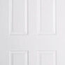 LPD Traditional Textured 4 Panel White Primed Internal Door additional 1