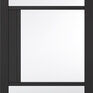 LPD Tribeca 3 Light Clear Glazed Black Primed Internal Door additional 1