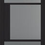 LPD Tribeca 3 Light Tinted Glazed Black Primed Internal Door additional 1