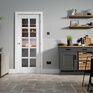 LPD SA Traditional Moulded White Primed 10 Light Glazed Internal Door additional 2