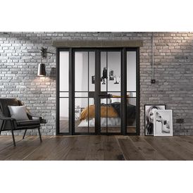 LPD Greenwich W6 Black Primed Room Divider (2031mm x 1904mm) alternative