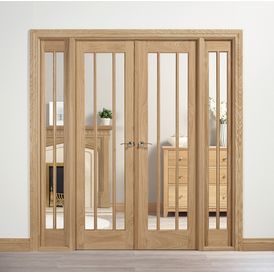 LPD Lincoln W6 Unfinished Oak Room Divider (2031mm x 1904mm) alternative