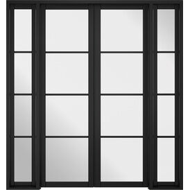 LPD Soho W6 Black Primed Room Divider (2031mm x 1904mm)
