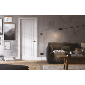 LPD Mexicano White Primed FD30 Internal Fire Door alternative