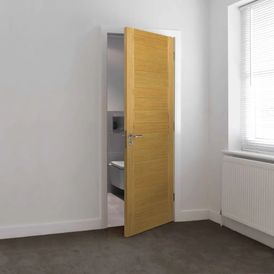 JB Kind Ostria Modern Pre-Finished Oak Internal Door alternative
