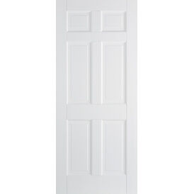 LPD Regency 6 Panel White Primed Internal Door