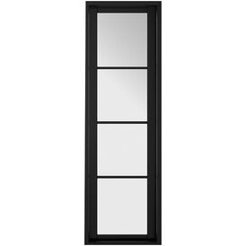 LPD Demi Panel Black Primed Soho W8 - 1981 x 579 mm