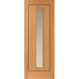 JB Kind Spencer Pre-Finished Oak 1 Light Glazed Internal Door