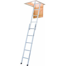Werner Spacemaker 2 Section Loft Ladder