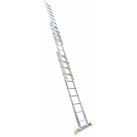 Lyte EN131-2 Aluminium Professional 3 Section Extension Ladder