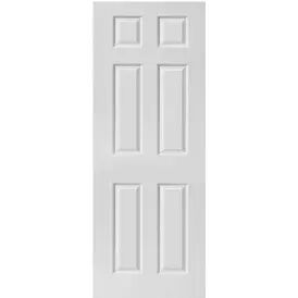 JB Kind 3 Panel Colonist Smooth White Primed Internal Door