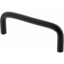 Atlantic Matt Black D Cabinet Pull Handle