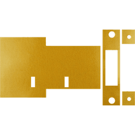 Atlantic Deadlock - 3LK Intumescent Lock Kit FD30 0.8mm alternative