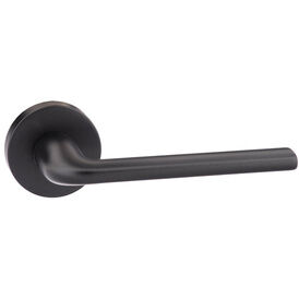 Forme Milly Lever Door Handle on Round Rose (Pair)