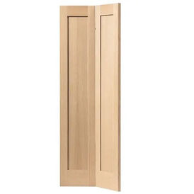 JB Kind Etna Unfinished Oak Bi-fold Door