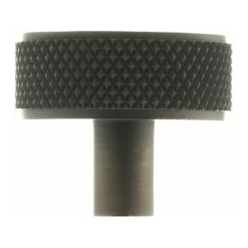 Millhouse Brass Hargreaves Disc Knurled Cabinet Knob alternative