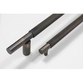 Millhouse Brass Urban Bronze Knurled Cabinet Pull Handle alternative